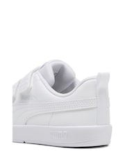 Off White - Zapatillas Courtflex V3 para niños de Puma - Imagen 5 de 6