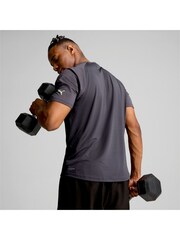 Puma Grey Mens CLOUDSPUN Soft Breathable T-Shirt - Image 2 of 6