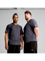 Puma Grey Mens CLOUDSPUN Soft Breathable T-Shirt - Image 5 of 6