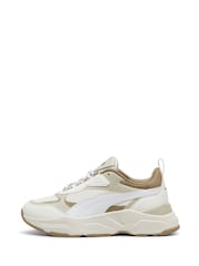 Puma White Cassia Women's Trainers - Image 4 of 6