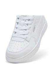 Puma Off White Kids Girls Puma Caven 2.0 Sneakers Trainers - Image 6 of 6