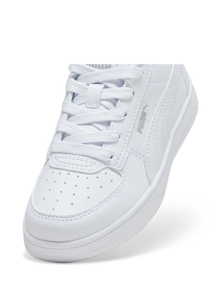 Puma Off White Kids Girls Puma Caven 2.0 Sneakers Trainers - Image 6 of 6