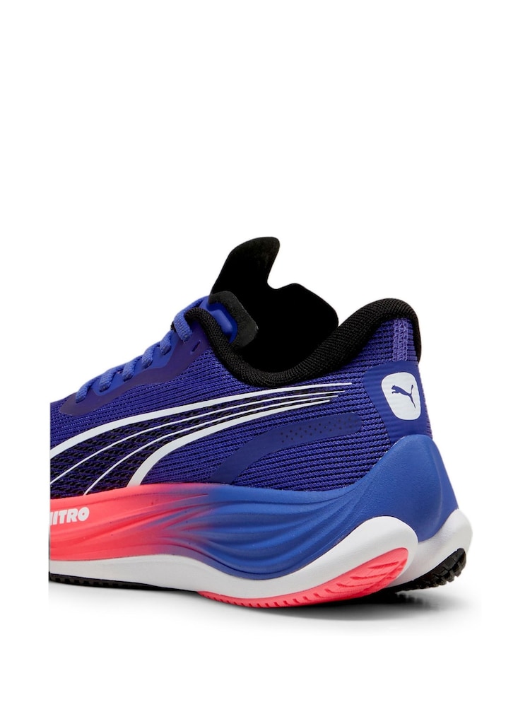 Puma Blue Womens Velocity Nitro™ 3 Running Shoes - Image 6 of 6