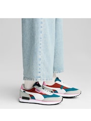 Puma Green Mens Future Rider Play On Sneakers - Image 1 of 6