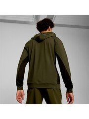 Puma Green Mens Cloudspun Hoodie - Image 2 of 6