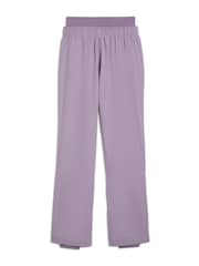 Puma Purple Womens Modest Activewear Wide Leg Training Joggers - Image 6 of 7