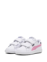 أبيض - حذاء جلد خفيف بلاصق للإغلاق 3.0 Smash للبيبي للجنسين من Puma - صورة 4 من 6