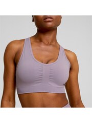 Puma Purple Womens 4Keeps Shapeluxe Bra - Image 2 of 6