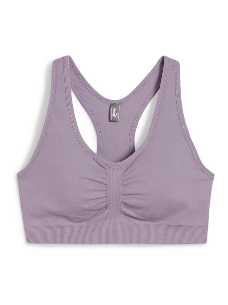 Puma Purple Womens 4Keeps Shapeluxe Bra - Image 6 of 6