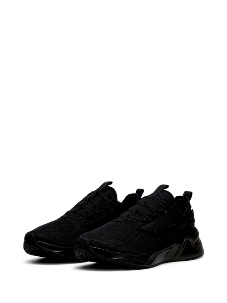 Puma Black Mens Retaliate 3 Running Shoes - Image 1 of 6