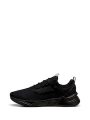 Puma Black Mens Retaliate 3 Running Shoes - Image 2 of 6