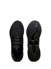 Puma Black Mens Retaliate 3 Running Shoes - Image 3 of 6