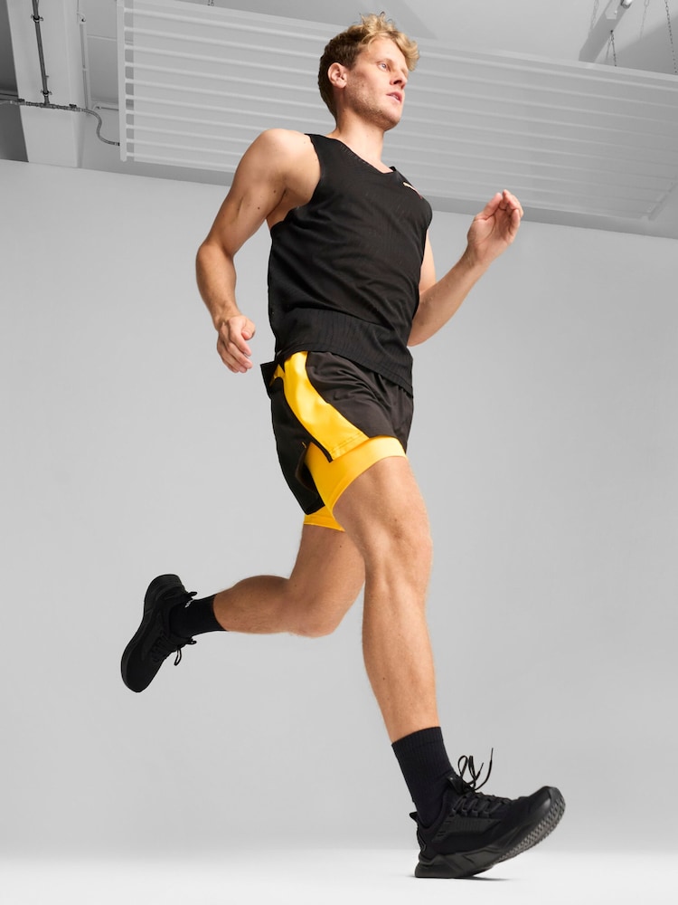 Puma Black Mens Retaliate 3 Running Shoes - Image 8 of 8 Puma Black Mens Retaliate 3 Running Shoes - Image 8 of 8