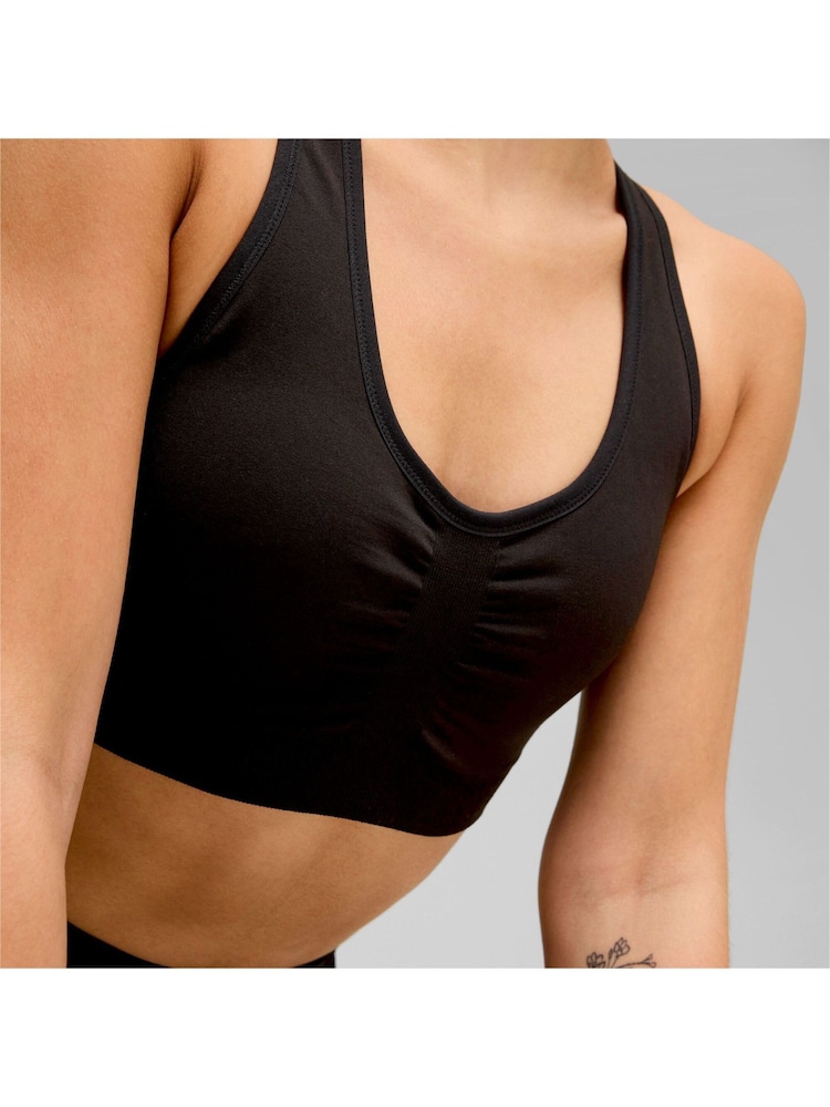 Puma Black Womens 4Keeps Shapeluxe Bra - Image 5 of 6