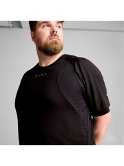 Puma Black Mens CLOUDSPUN Soft Breathable T-Shirt - Image 3 of 6