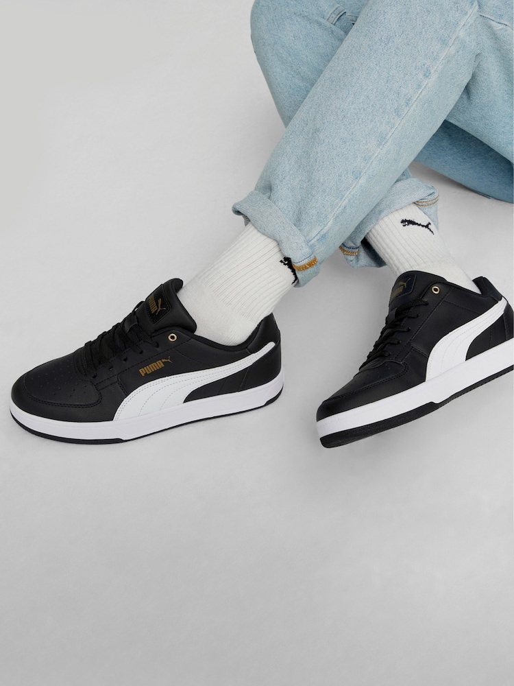 Puma Black Light Mens Caven 2.0 Sneakers Trainers - Image 1 of 6