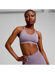 Puma Purple Womens Move Shapeluxe Seamless Bra - Image 2 of 6