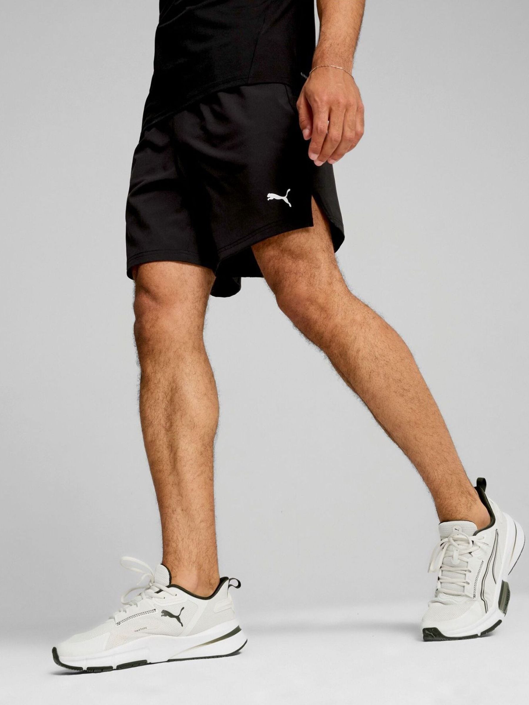 Buy Puma Black Mens ENERGY 7 Stretch Woven Shorts from the Next UK online shop
