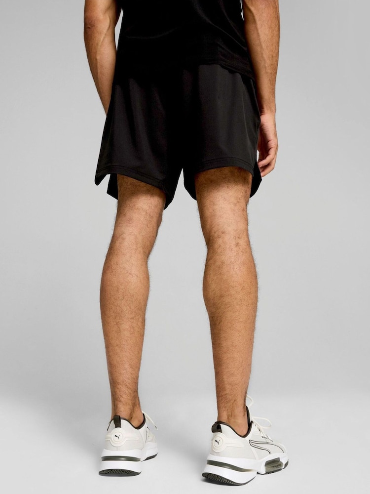 Puma Black Mens ENERGY 7-Stretch Woven Shorts - Image 2 of 6