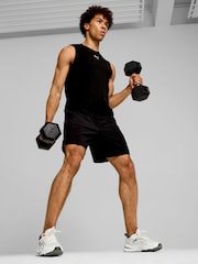 Puma Black Mens ENERGY 7-Stretch Woven Shorts - Image 3 of 6