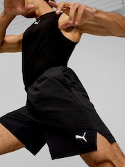 Puma Black Mens ENERGY 7-Stretch Woven Shorts - Image 4 of 6