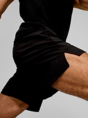 Puma Black Mens ENERGY 7-Stretch Woven Shorts - Image 5 of 6