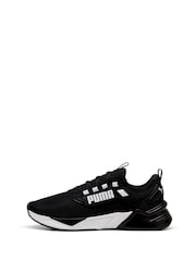Puma Coal black Mens Retaliate 3 Running Shoes - Image 3 of 6