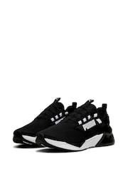 Puma Coal black Mens Retaliate 3 Running Shoes - Image 4 of 6