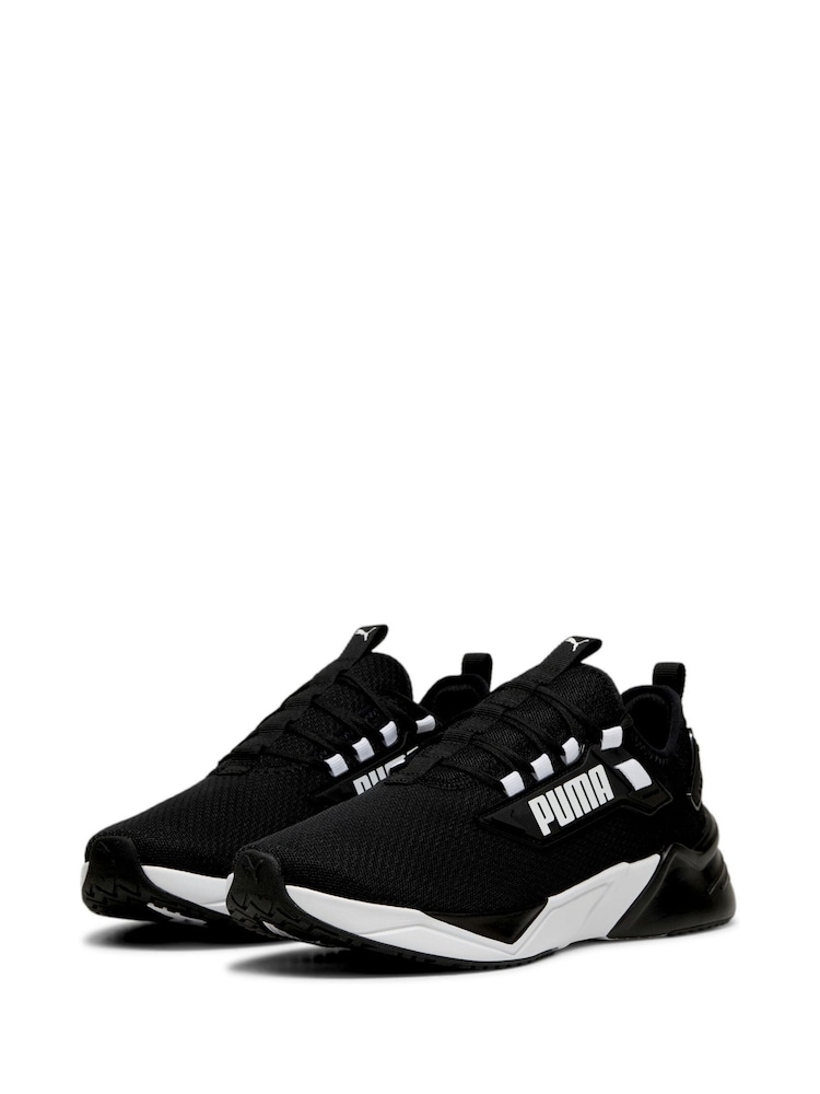 Puma Coal black Mens Retaliate 3 Running Shoes - Image 4 of 6