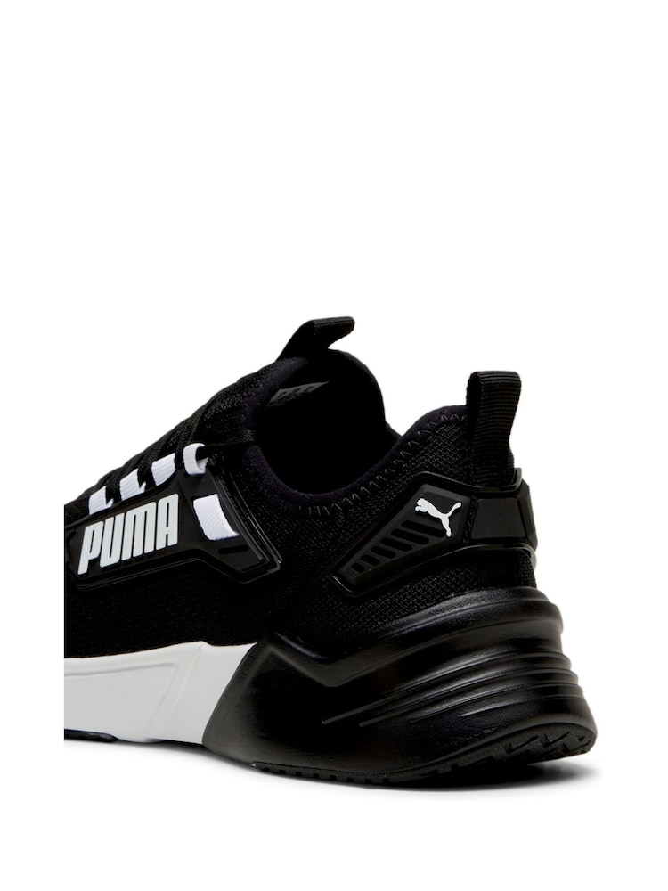 Puma Coal black Mens Retaliate 3 Running Shoes - Image 6 of 6