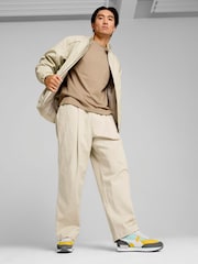 Puma White Mens Future Rider Play On Sneakers - Image 2 of 6