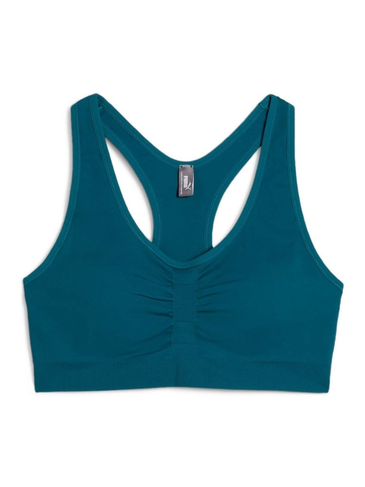 Puma Green Womens 4Keeps Shapeluxe Bra - Image 6 of 6
