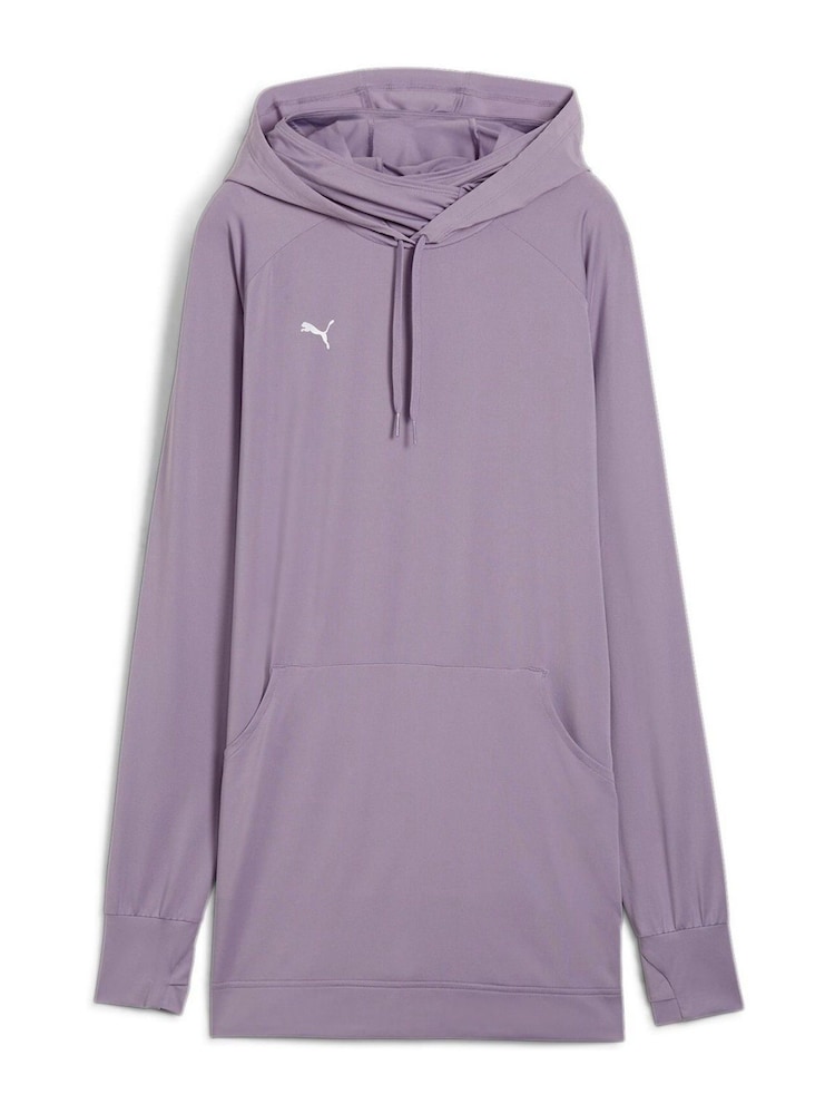 Puma Purple Modest Activewear Training Hoodie - Image 6 of 6