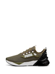 Puma Green Mens Retaliate 3 Running Shoes - Image 4 of 6