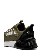 Puma Green Mens Retaliate 3 Running Shoes - Image 6 of 6