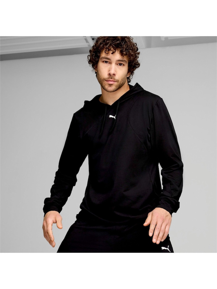 Puma Black Mens Cloudspun Hoodie - Image 1 of 6