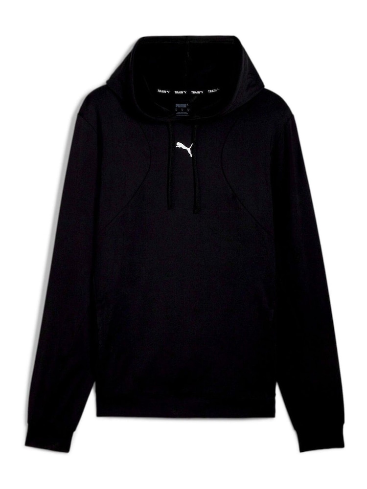 Puma Black Mens Cloudspun Hoodie - Image 6 of 6