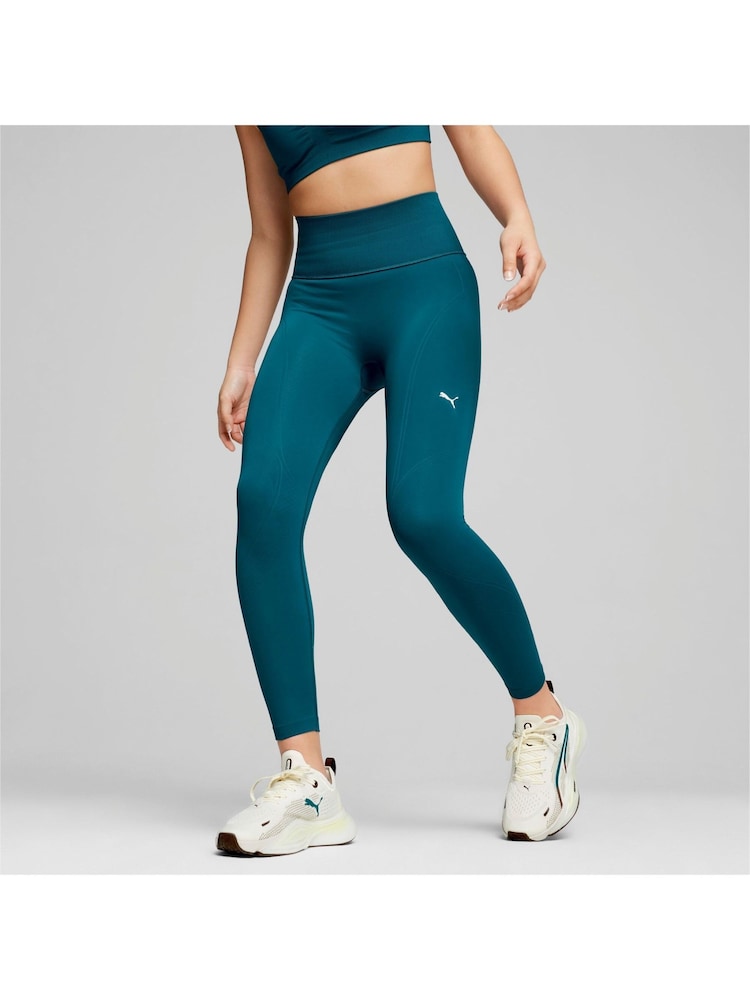 Puma Green Womens Shapeluxe Seamless Leggings - Image 1 of 6