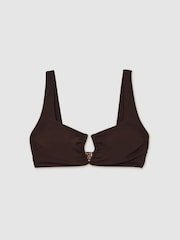 Reiss Alba V-Front Bikini Top - Изображение 2 из 6