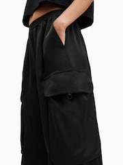 AllSaints Black Barbara Trousers - Image 6 of 10