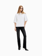 AllSaints White Amelie T-Shirt - Image 4 of 7
