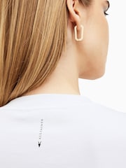 AllSaints White Amelie T-Shirt - Image 5 of 7