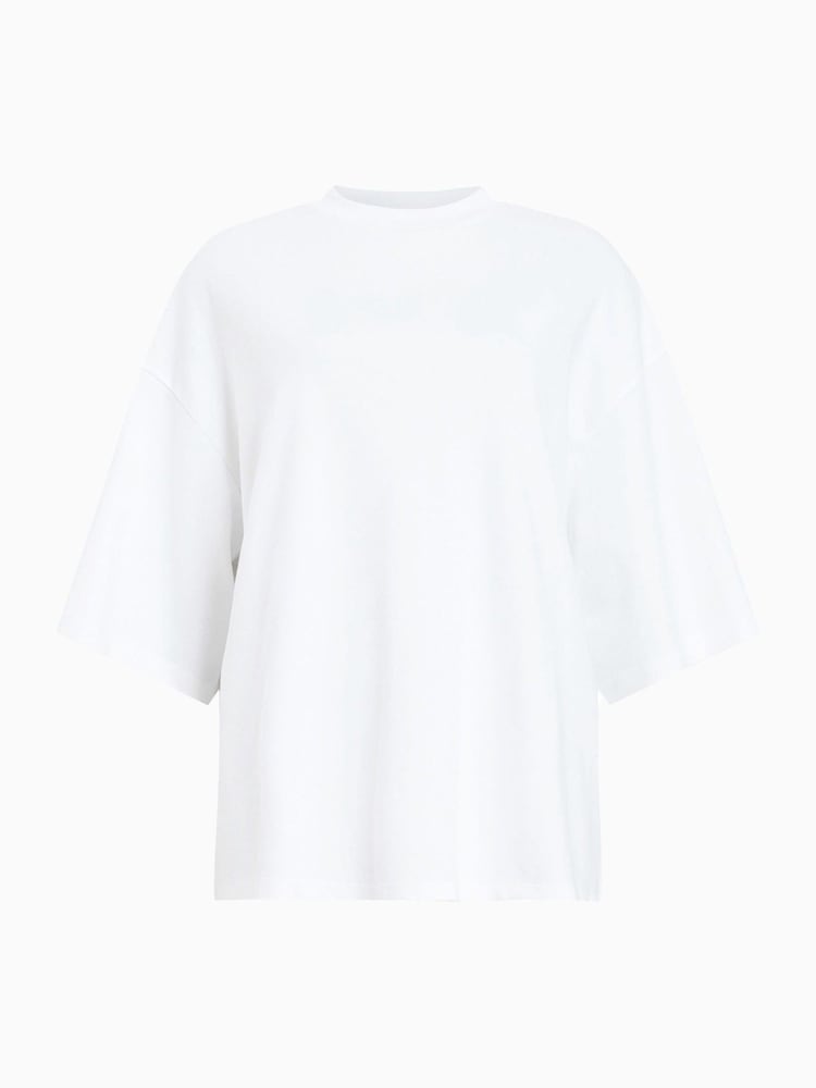 AllSaints White Amelie T-Shirt - Image 7 of 7