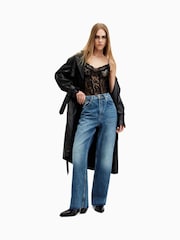 AllSaints Blue Blake Jeans - Image 4 of 9