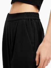 AllSaints Black Aleida Tri Trousers - Image 4 of 7