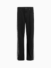 AllSaints Black Blake Stud Jeans - Image 9 of 9