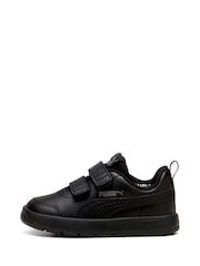 Puma Black Courtflex V3 Baby Unisex Sneakers - Image 2 of 6
