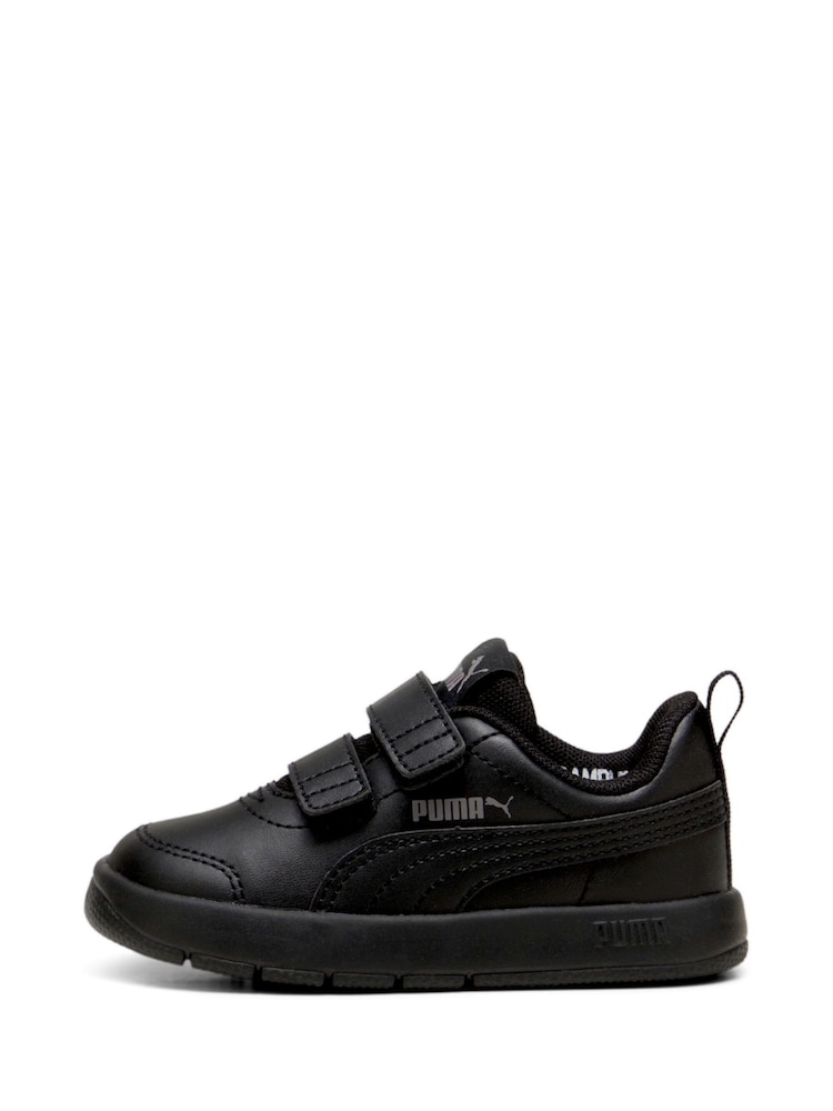Puma Black Courtflex V3 Baby Unisex Sneakers - Image 2 of 6