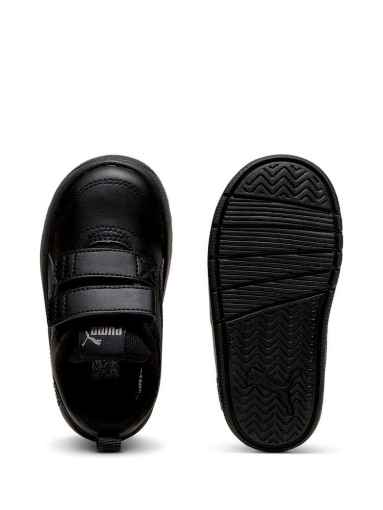 Puma Black Courtflex V3 Baby Unisex Sneakers - Image 4 of 6