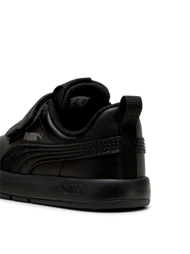 Puma Black Courtflex V3 Baby Unisex Sneakers - Image 5 of 6